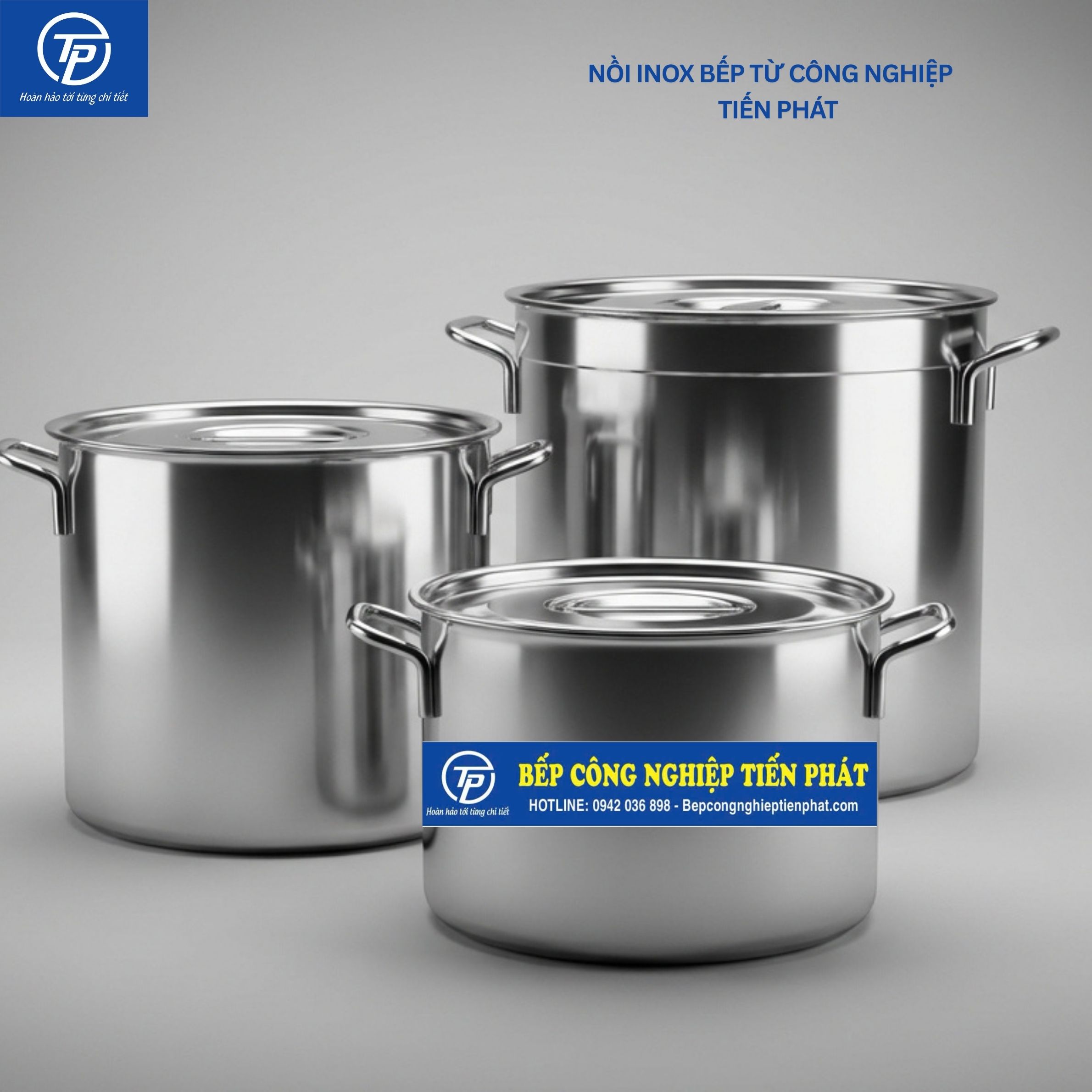 Nồi Inox Bếp Từ Công Nghiệp